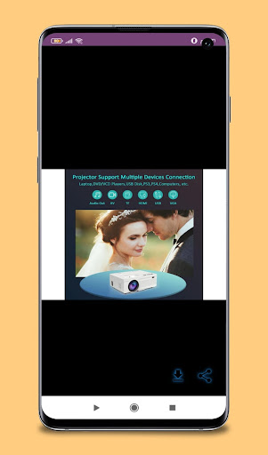 Android application auking mini projector review screenshort