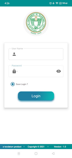 Android application PRVTS screenshort