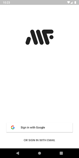 Android application ME Fit screenshort