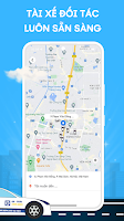 screenshot of GV - App đặt Taxi điện, xe máy