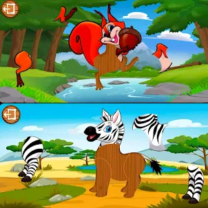 Kiddode Animal Puzzles