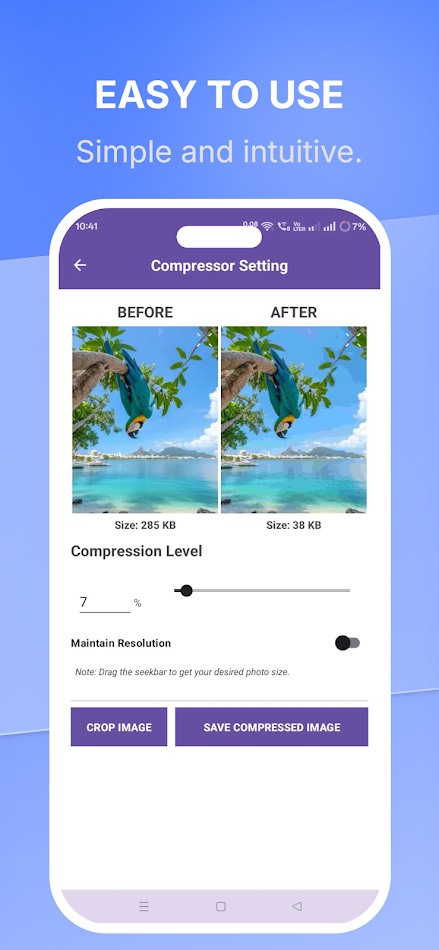#3. image compressor : smallphoto (Android) Ved: Apogee Lab