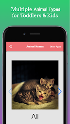 80 Languages Kids Animal Names Sound Learning App