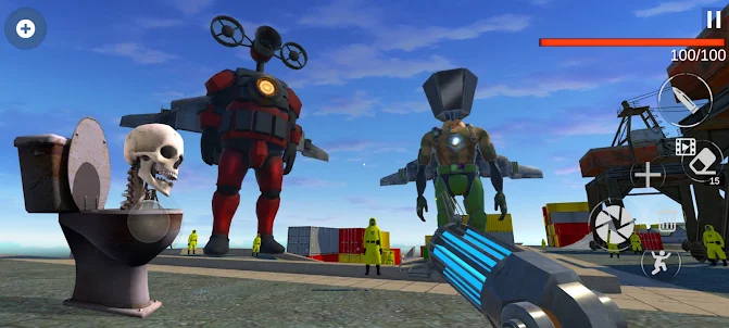 Sandbox Gravity Bot Shooter