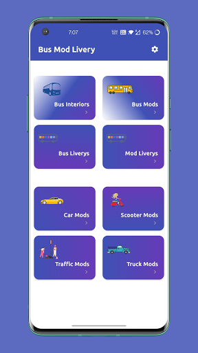 Android application Bus Mod Livery Kerala screenshort