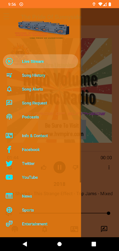 High Volume Music Radio Screen 2