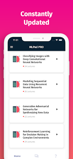 Screenshot of Learn Machine Learning Now PRO