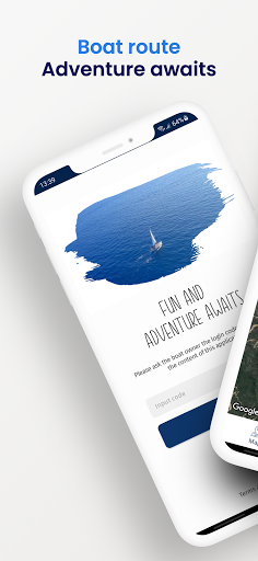 Android application Boat Route screenshort