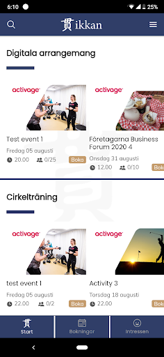 Android application Ikkan screenshort