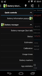 3C Battery Manager Screenshot