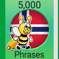 Learn Norwegian - 5000 Phrases Mod apk скачать последнюю версию бесплатно