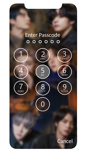 BTS Bloquear pantalla