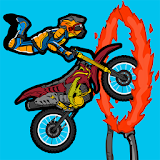 Risky Rider Racing On Bike icon