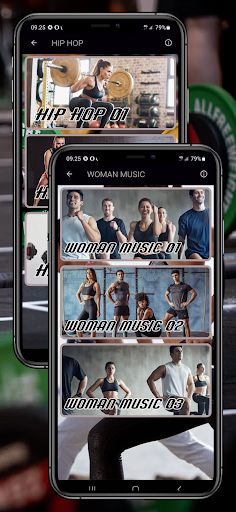 Android application Gym Work Out Music Offline screenshort