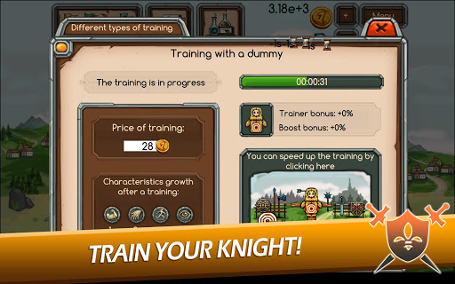 Code Triche Knight Joust Idle Tycoon  APK MOD (Astuce) 3