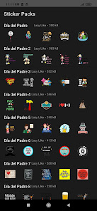 Captura de Pantalla 8 Stickers del Día del Padre par android