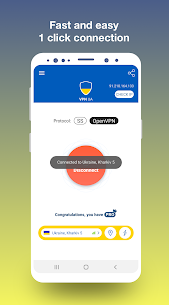 2022 VPN Ukraine – Get Ukrainian IP Apk 1