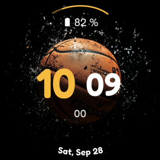 BASKETBALL Watch face Logo