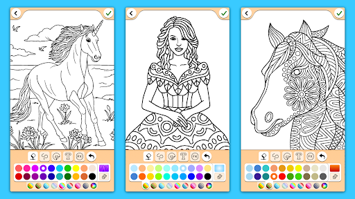 Girls Coloring Games for Kids - Apps on Google Play