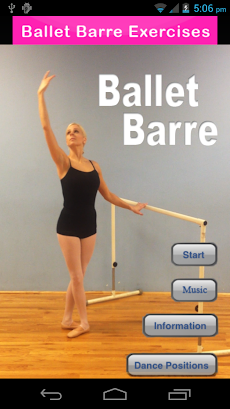 Ballet Barre Exercisesのおすすめ画像1