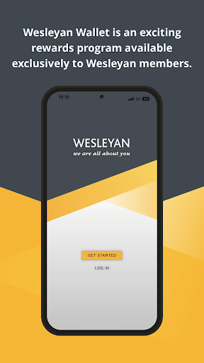Android application Wesleyan Wallet screenshort
