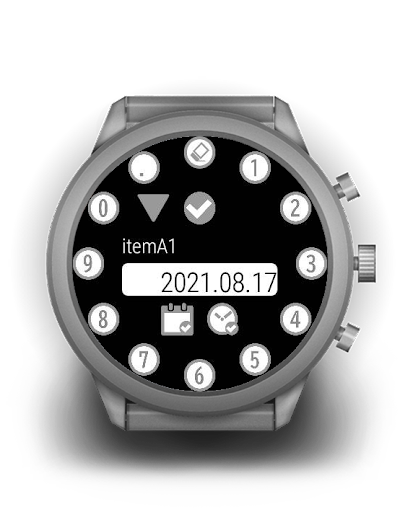 NUMBER LOGGER for WEAR Screen 3