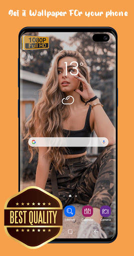 Android application Addison Rae Wallpaper HD screenshort