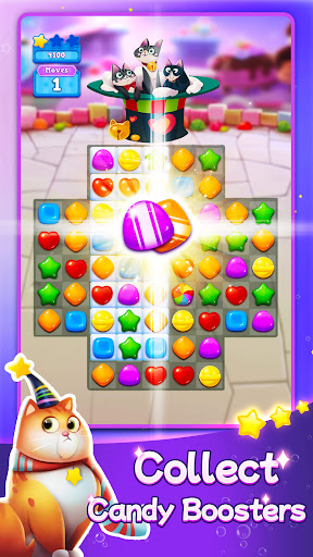 Candy Cat: Match 3 puzzle game 1