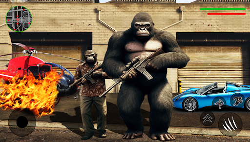 Gorilla Rope Hero Crime City Screen 3