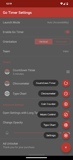 Go Timer Screen 3