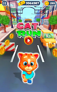 Tricky Cat Chase: Endless Run  screenshots 3