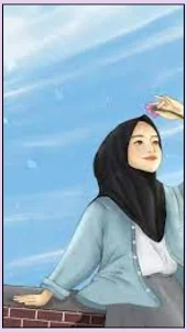 Hijab Wallpaper : Foto Anime