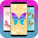 Glitter Butterfly Wallpaper Apk