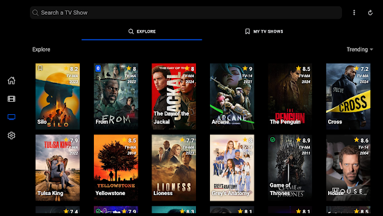 wako - TV & Movie Tracker Captura de pantalla