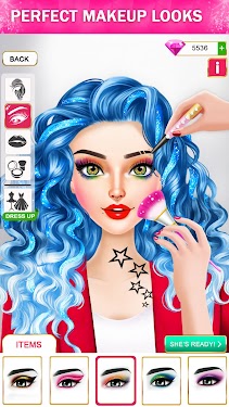 #1. College Girls Fashion Dress up (Android) By: Happy Melon Games