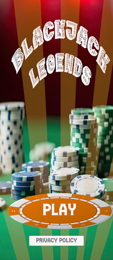 Android application Blackjack Legends screenshort
