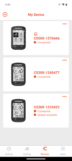 CoospoRide Screen 2