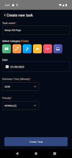 EazyTasks Screen 2