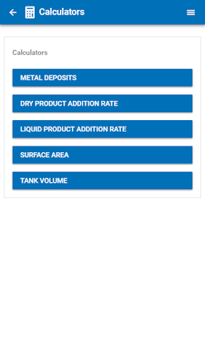 Android application EPI Finishing Utility screenshort