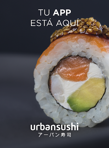 Android application urbansushi screenshort