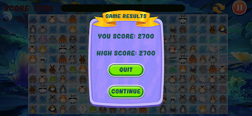 Animal Link Match Link Game