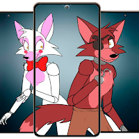 Foxy and Mangle Wallpaper