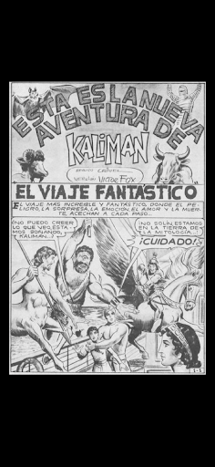 Android application Lector de Kaliman screenshort