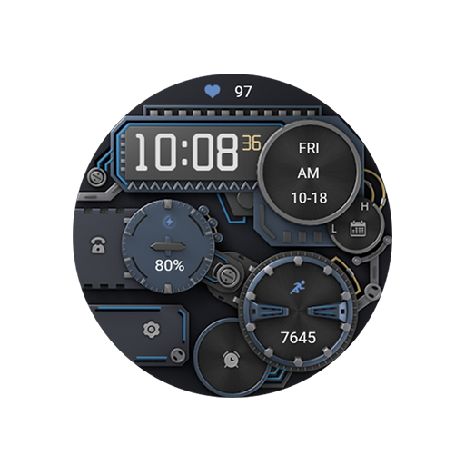 Mechanical power For Wear OS logo
