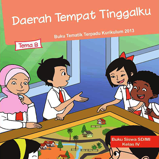 Kelas 4 Tema 8 logo