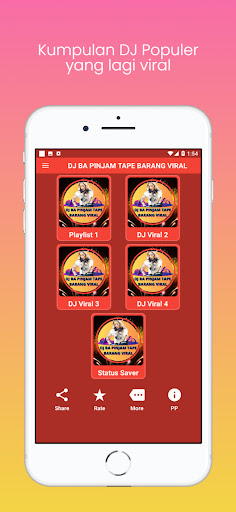 Android application Dj Ba Pinjam Tape Barang Viral screenshort