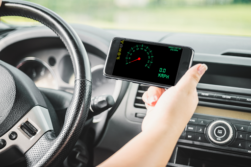 Android application GPS Speedometer-Directions-Map screenshort