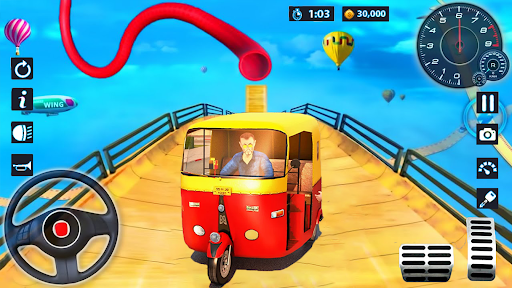 Rickshaw Driving Game Tuk Tuk Screen 2