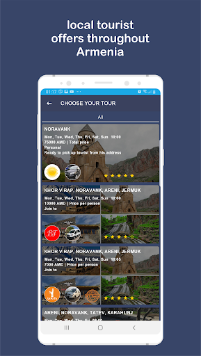 MY Tours Screen 2
