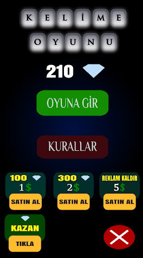 Android application Kelime Oyunu screenshort